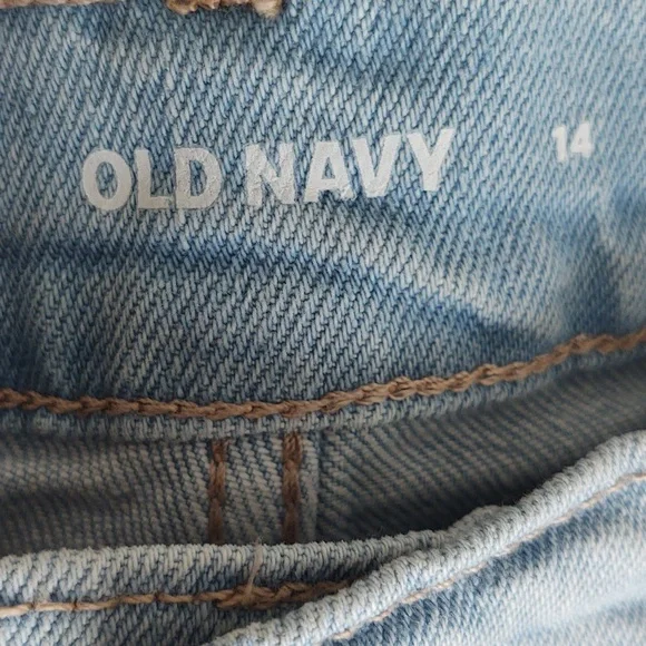 NWT Old Navy Denim Cut Off Shorts Size 14 - Picture 5 of 6